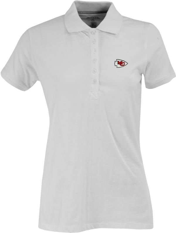 Kansas City Chiefs Antigua Women's Sleeveless Tribute Polo - Red