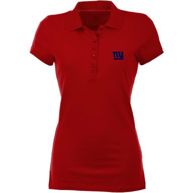 sorry, Antigua Women's New York Giants Red Spark Polo is currently out of stock