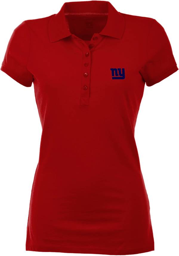 New York Giants Antigua Tribute Polo - White Size: Small