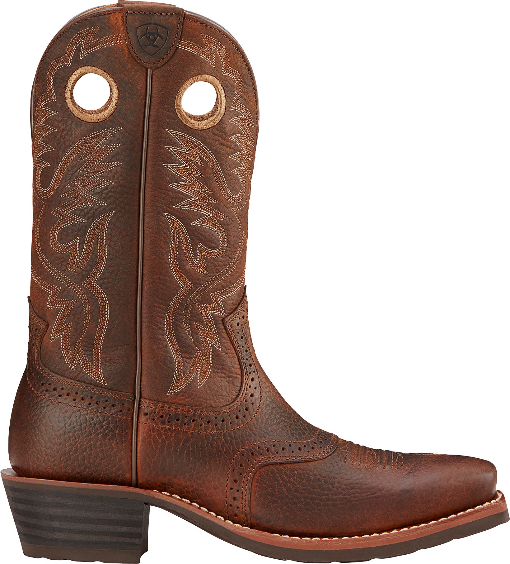 ariat men's heritage roughstock western boots