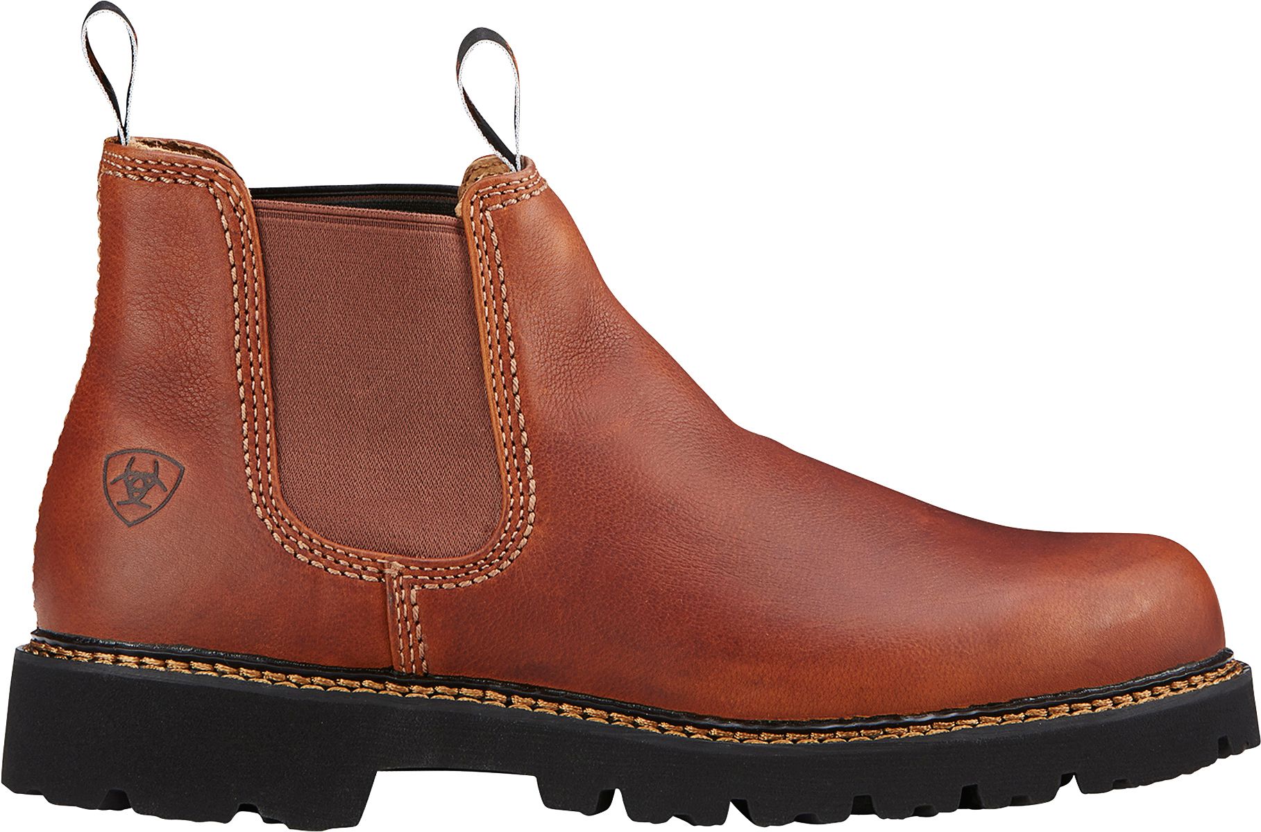 ariat men's pull on work boots