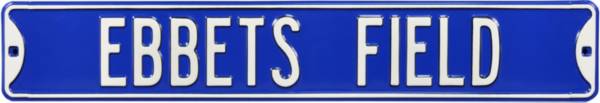 Authentic Street Signs Ebbets Field Street Sign