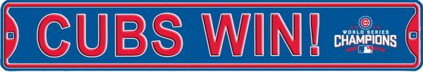 Authentic Street Signs 2016 World Series Champions ‘Cubs Win!' Chicago Cubs Street Sign product image