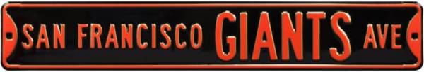 Authentic Street Signs San Francisco Giants Avenue Sign