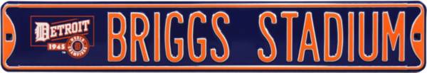 Authentic Street Signs Detroit Tigers ‘Briggs Stadium' Street Sign product image