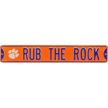 sorry, Authentic Street Signs Clemson Tigers ‘Rub the Rock' Street Sign is currently out of stock