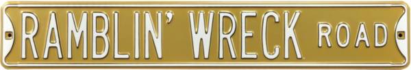 Authentic Street Signs Georgia Tech ‘Ramblin' Wreck Road' Street Sign product image