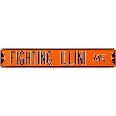 sorry, Authentic Street Signs Illinois Fighting Illini Avenue Sign is currently out of stock