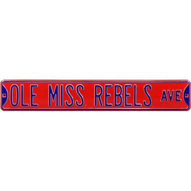 sorry, Authentic Street Signs Ole Miss Rebels Avenue Sign is currently out of stock