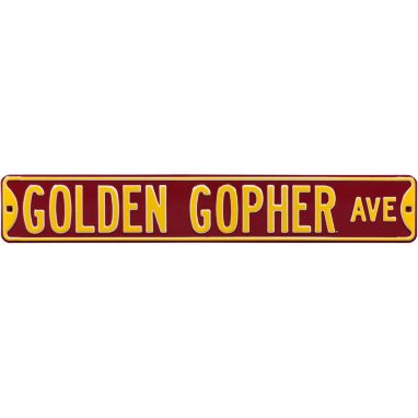 sorry, Authentic Street Signs Minnesota Golden Gophers Avenue Sign is currently out of stock