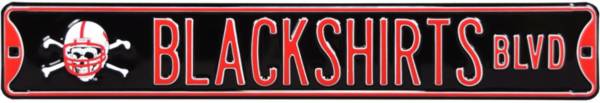 Authentic Street Signs Nebraska Cornhuskers ‘Blackshirts Blvd' Sign product image