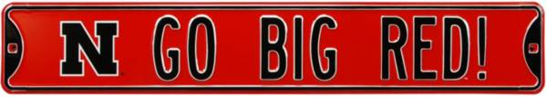 Authentic Street Signs Nebraska Cornhuskers ‘Go Big Red!' Street Sign product image