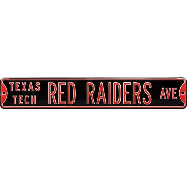 sorry, Authentic Street Signs Texas Tech Red Raiders Avenue Black Sign is currently out of stock