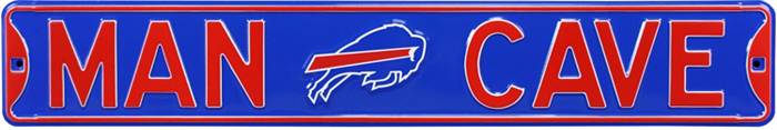 Buffalo Bills MAN CAVE Authentic Street Sign – Palm Beach Autographs LLC