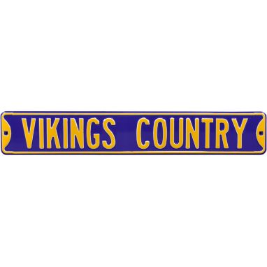 sorry, Authentic Street Signs Minnesota Vikings ‘Vikings Country' Street Sign is currently out of stock