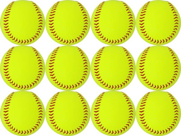 Baden Blank Autograph Softballs – 12 Pack