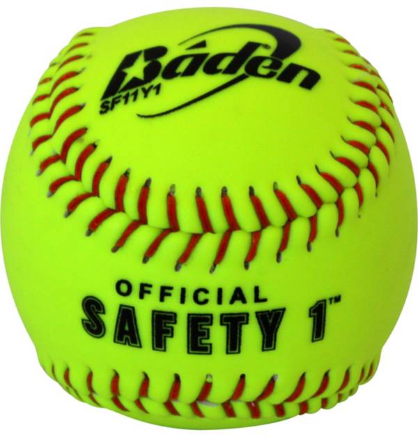 Baden 11'' Safety 1 Softballs – 12 Pack