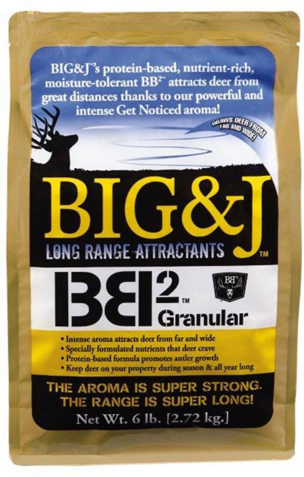 Big & J BB2 Granular Long Range Deer Attractant – 6lb Bag product image