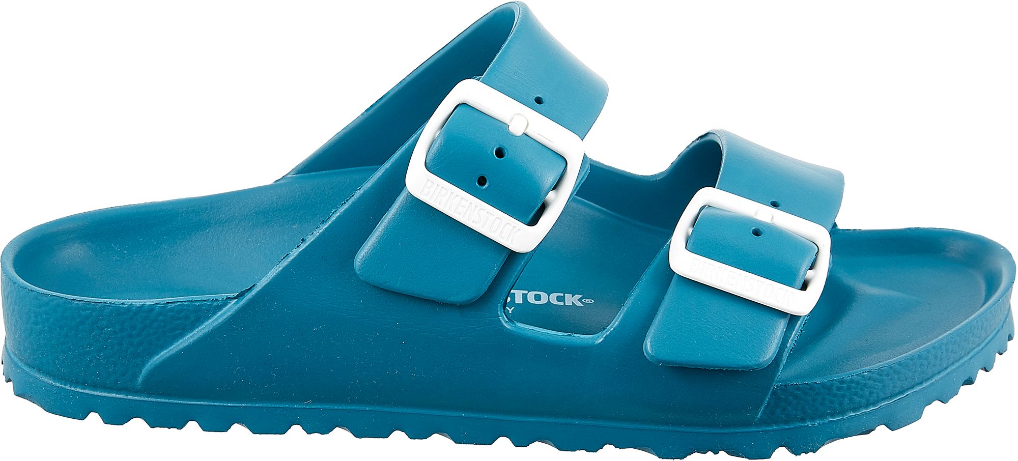 birkenstock women's arizona essentials eva sandals turquoise