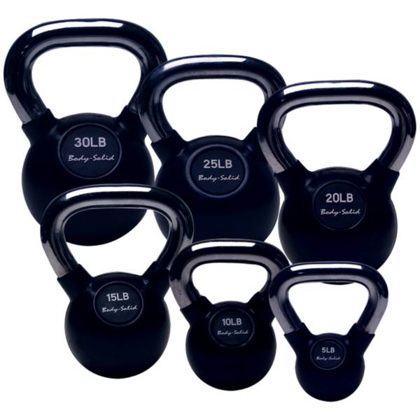 Solid Chrome Handle Kettlebell Set | Dick's Sporting Goods
