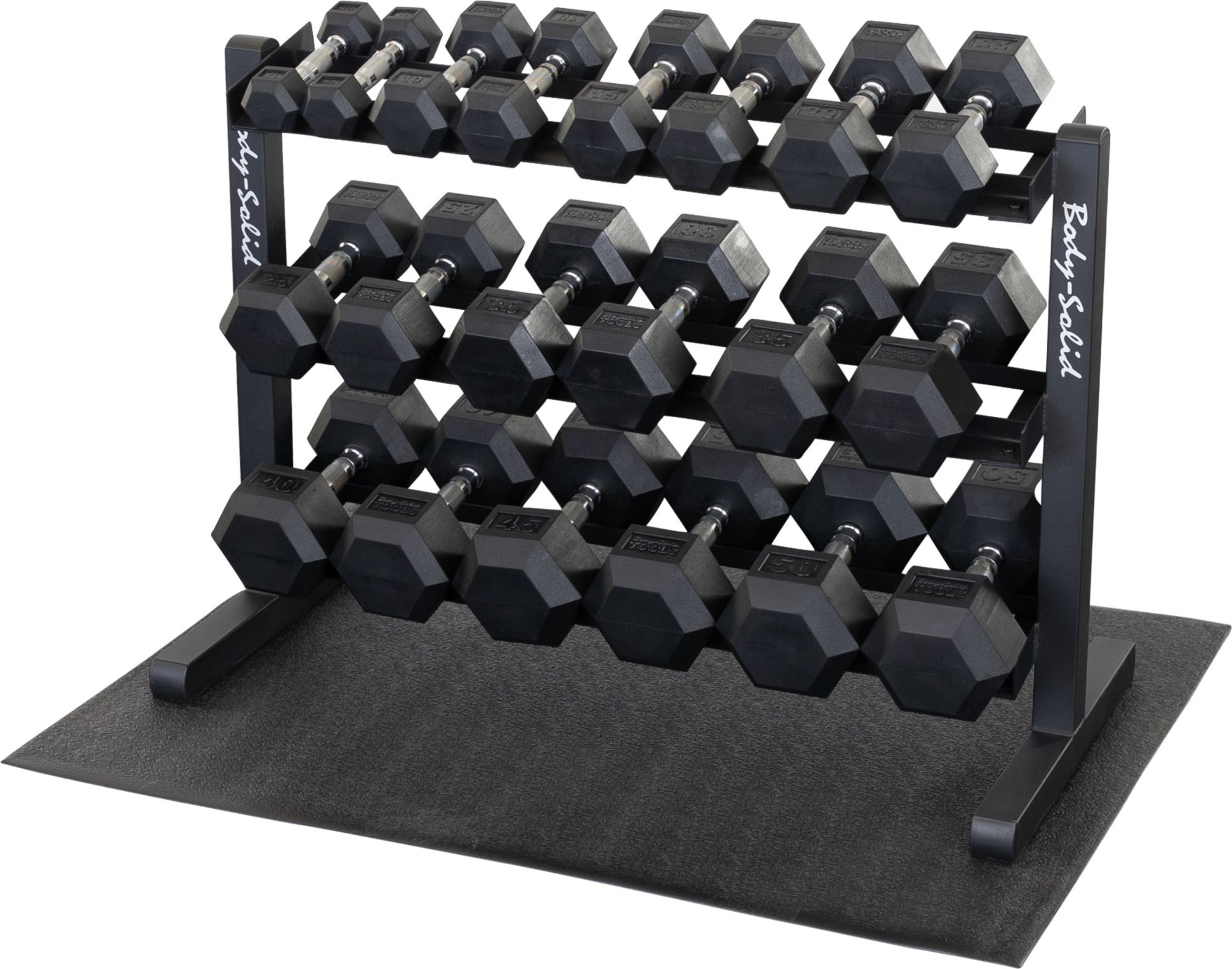 Body-Solid GDR363 3 Tier Horizontal Dumbbell Rack product image