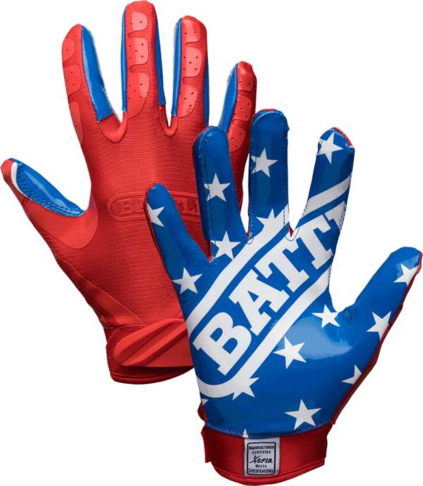 American flag store football gloves