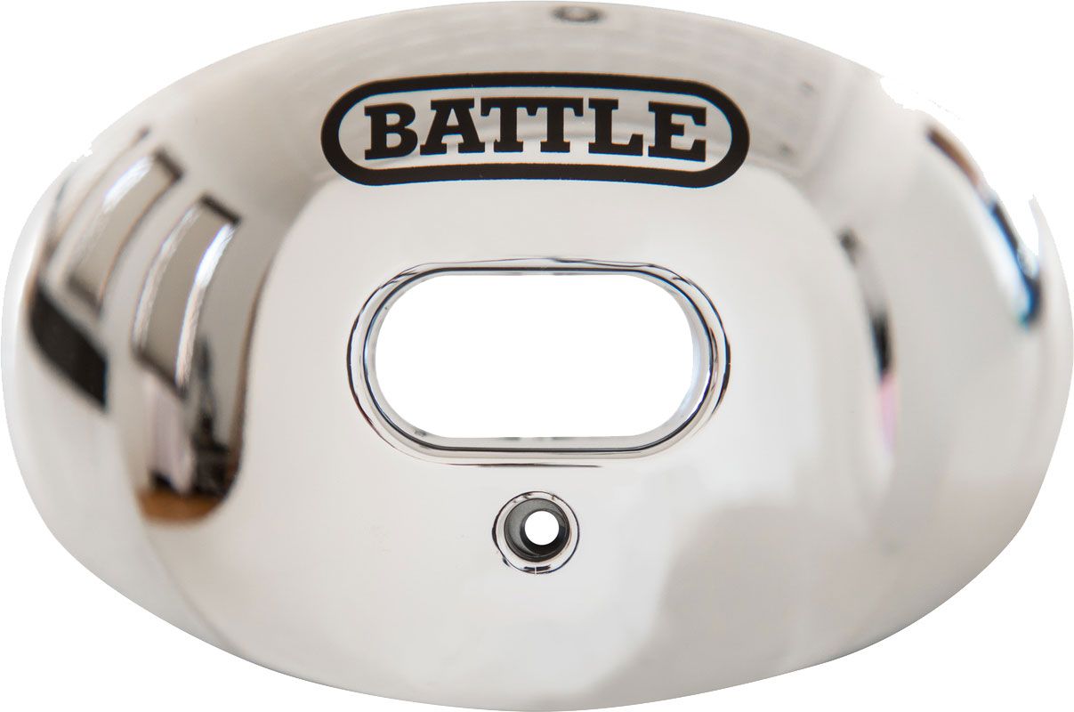 Battle Sports Science Adult Chrome Oxygen Lip Guard product image