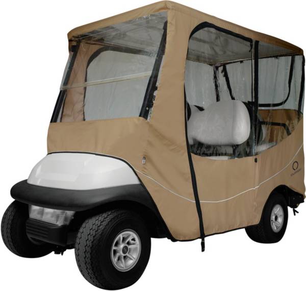 Classic Accessories Fairway Travel Long Roof Khaki Golf Cart Enclosure product image