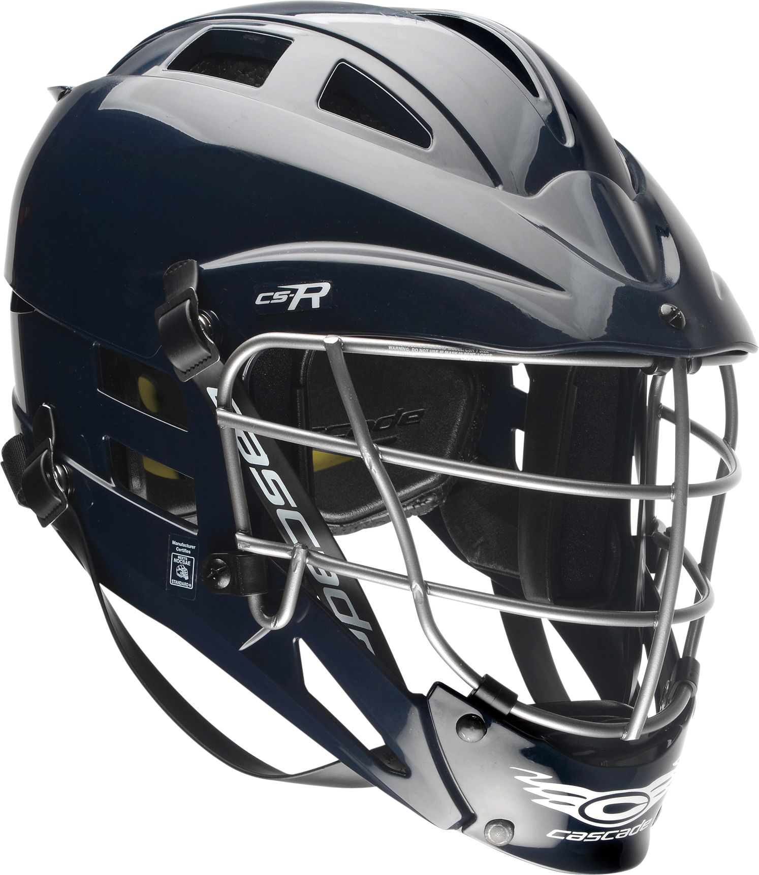 Cascade Youth CS-R Lacrosse Helmet w/ Silver Mask product image