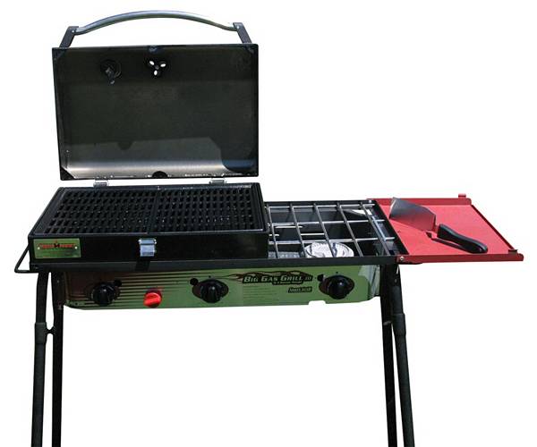 Camp Chef Expedition 2 Stove with Bonus Cast Iron Griddle