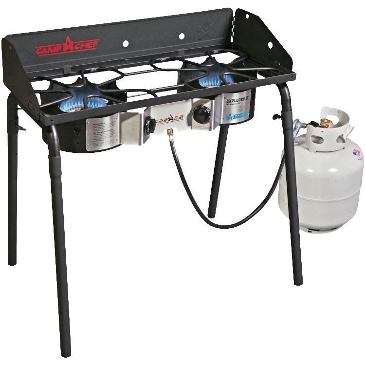 Camp Chef Explorer Deluxe 2 Burner Stove | Dick's Sporting Goods