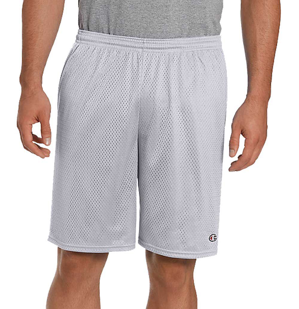 champion mesh shorts 5 inch inseam