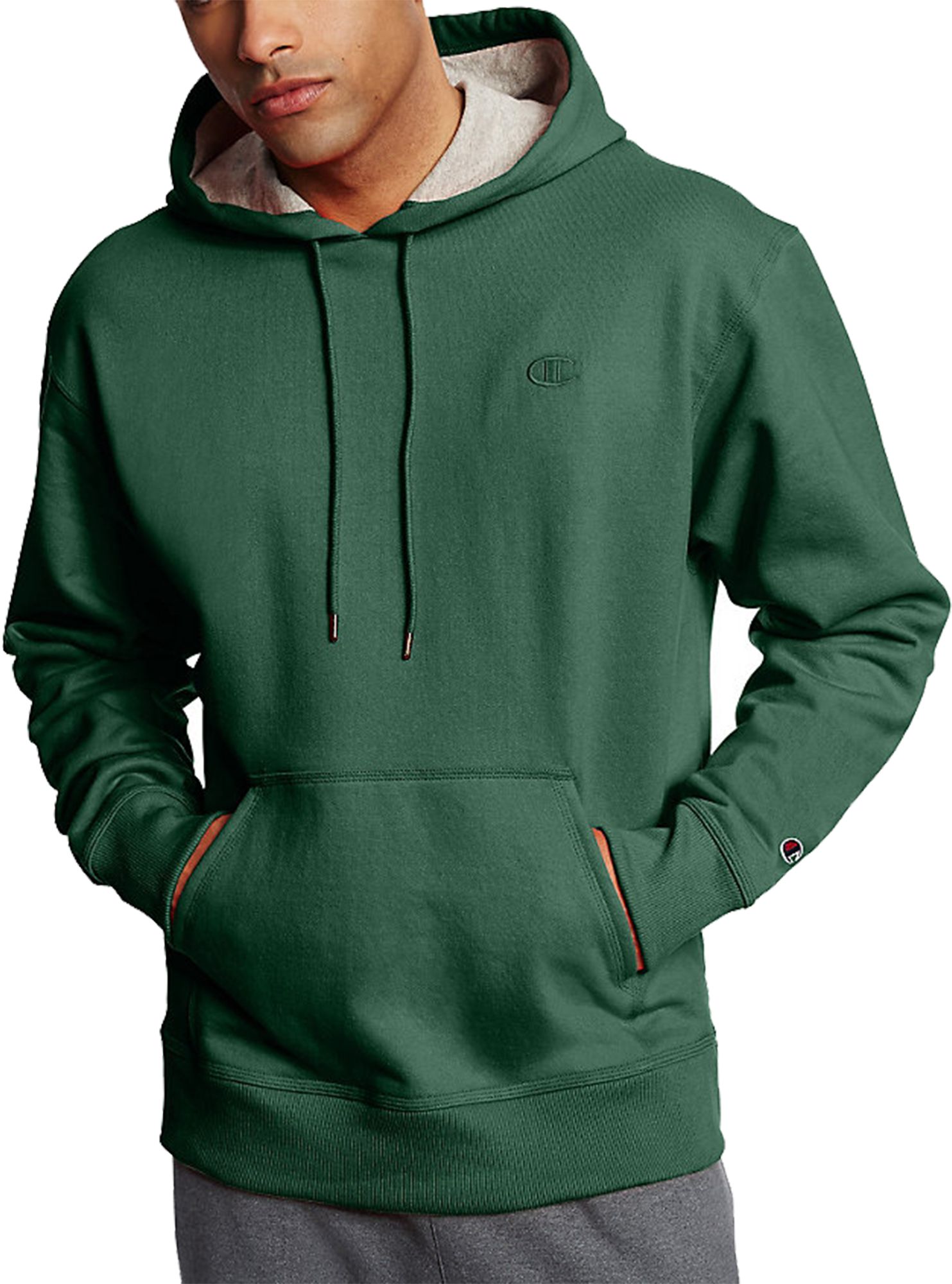 champion dark green sweatshirt