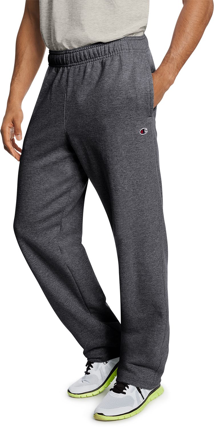 men's champion powerblend fleece pants