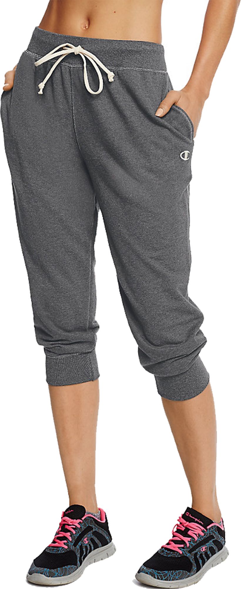 French Terry Jogger Capris 