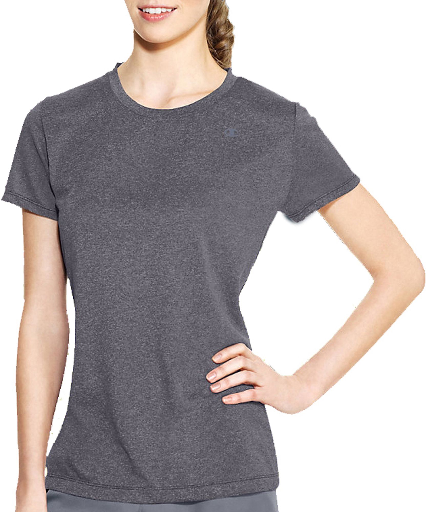 champion women's powertrain heather tee