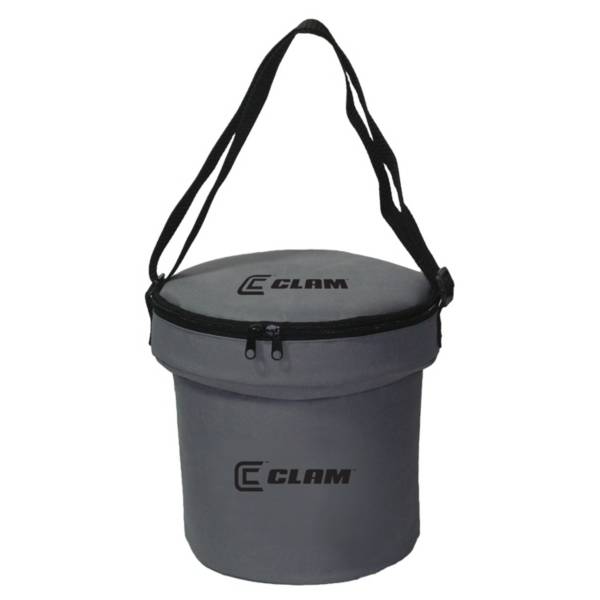 Clam 1 1/4 Gallon Bait Bucket With Insulated Carry Case Dick's Sporting Goods