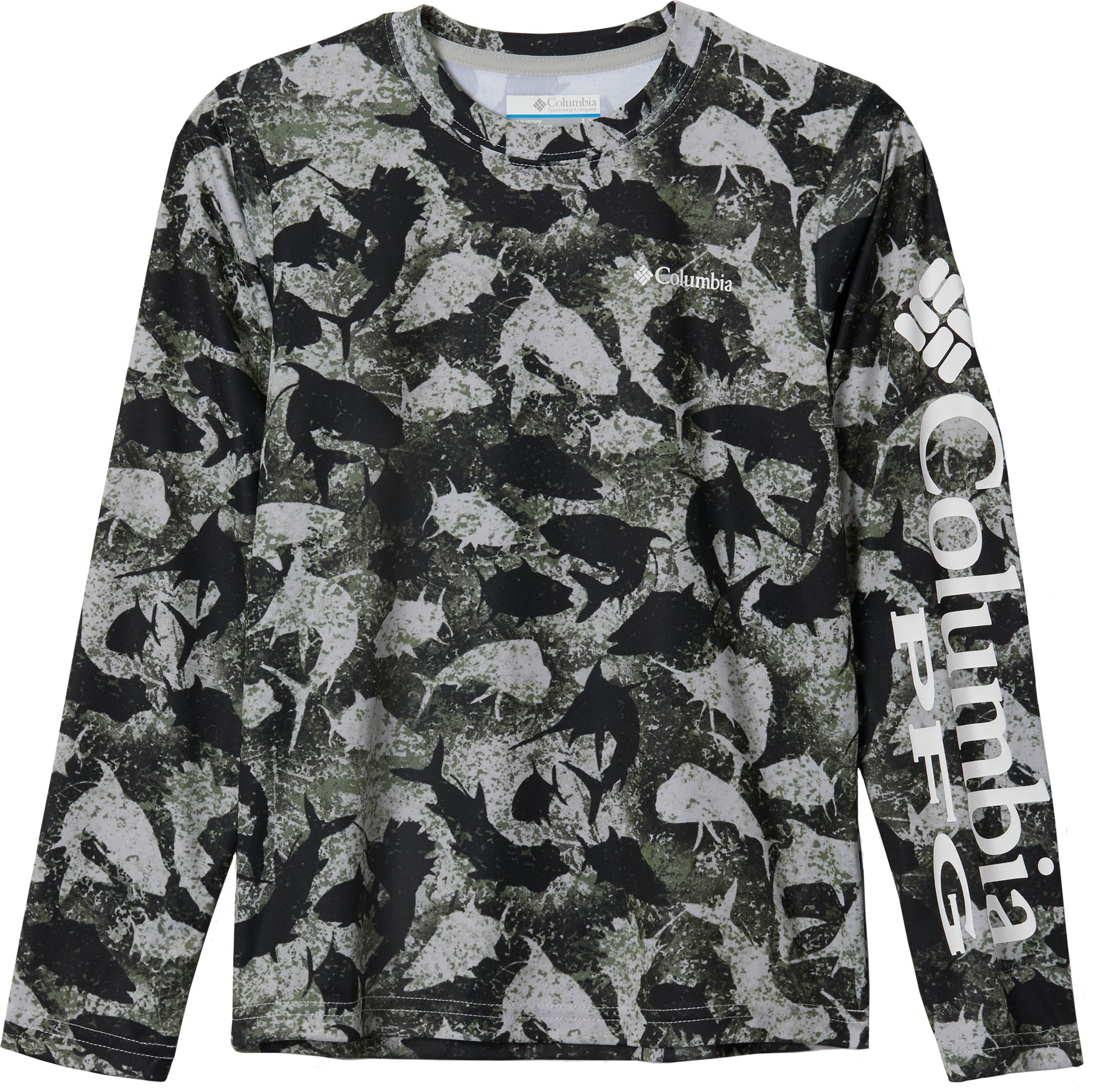 camo columbia pfg shirt