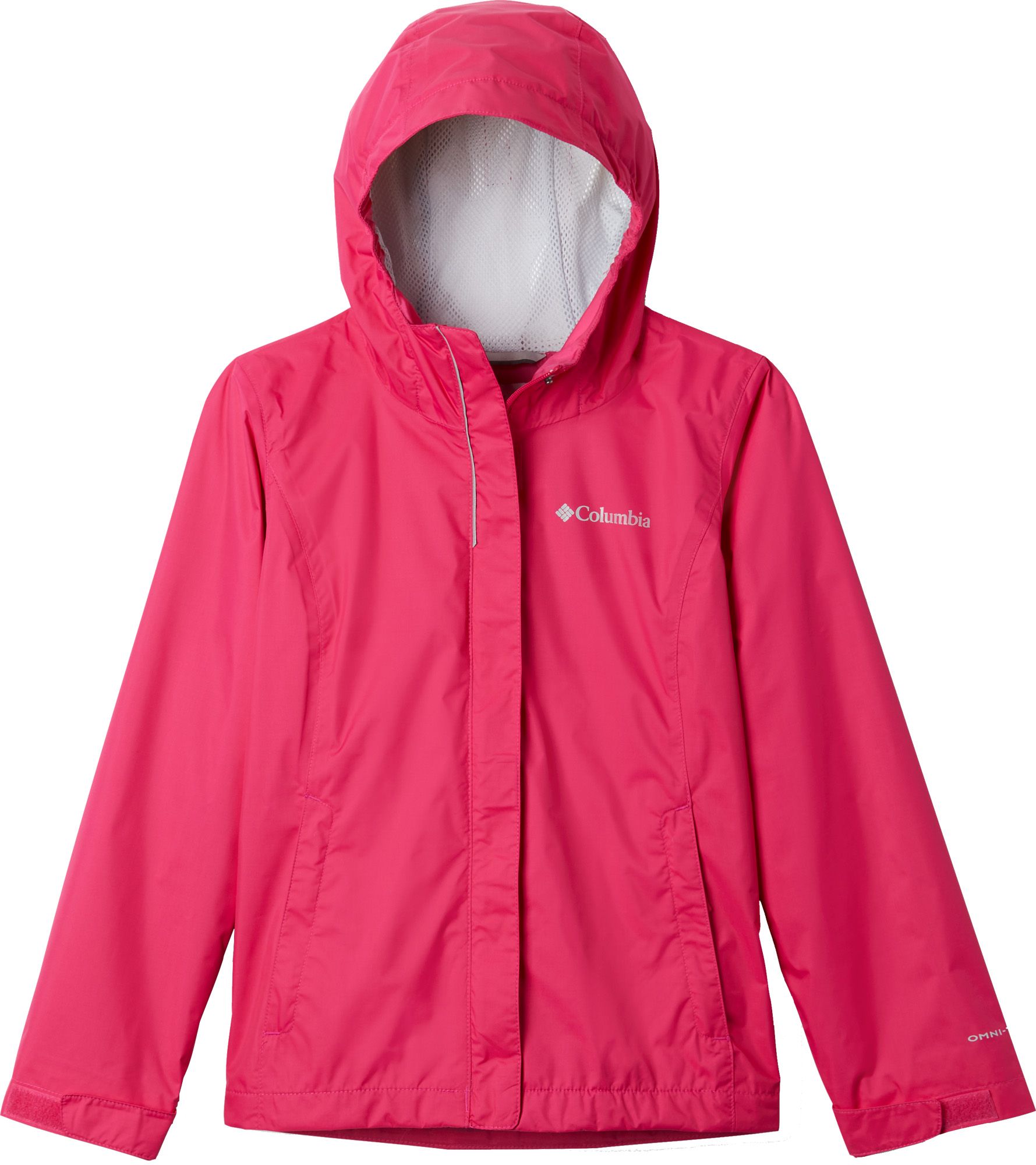 columbia pink rain jacket