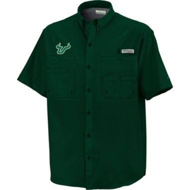 sorry, Columbia Men's South Florida Bulls Green Tamiami Short Sleeve Performance Shirt is currently out of stock