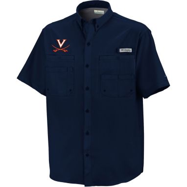 sorry, Columbia Men's Virginia Cavaliers Blue Button-Down Performance Short Sleeve Shirt is currently out of stock