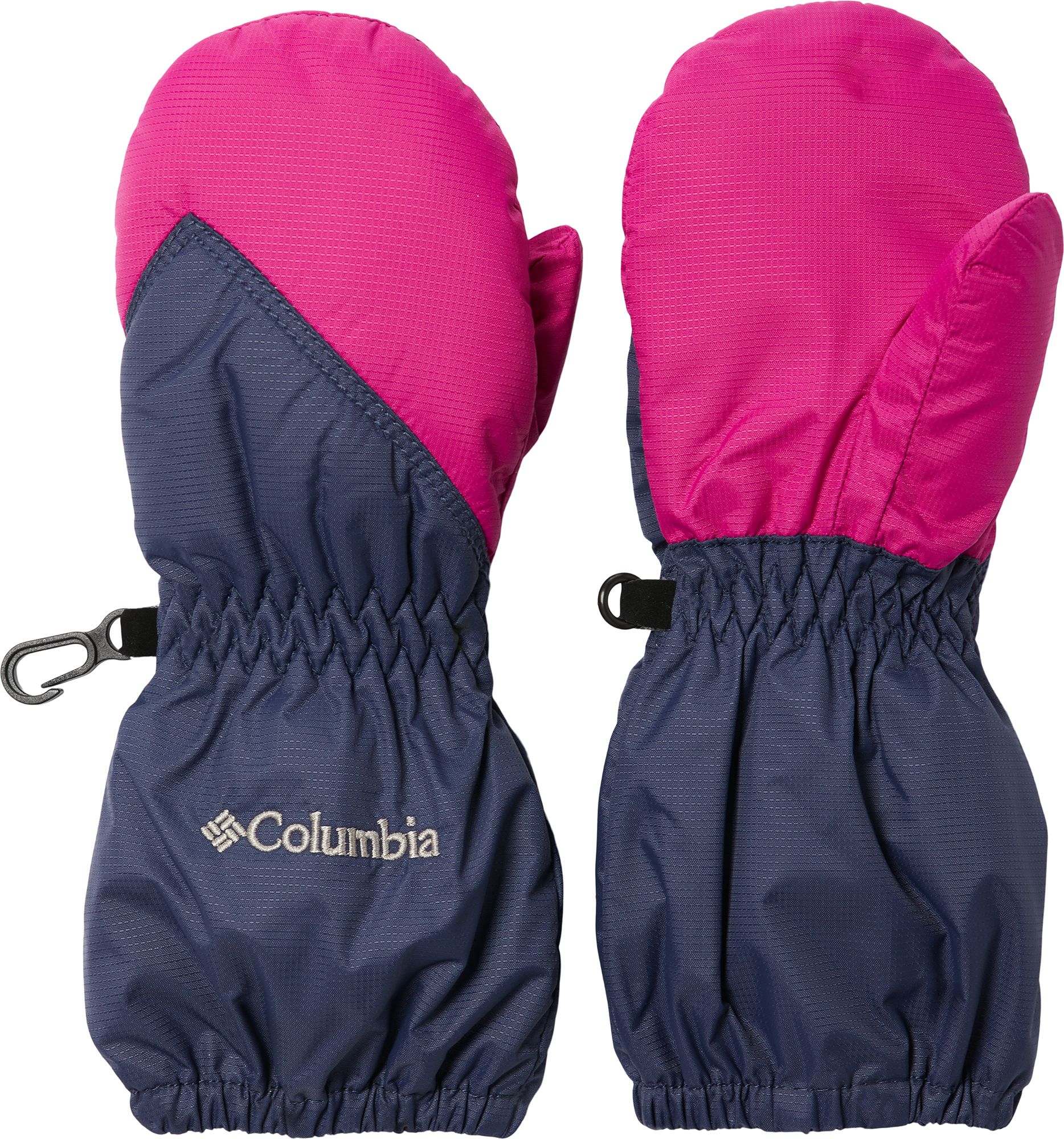 Columbia Chippewa Long Mitten - Muffole Imbottite Da Neve Per Bambini E Ragazzi, Blu Navy