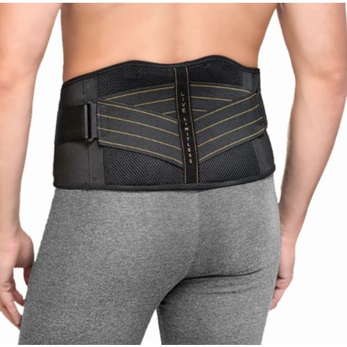 McDavid Adult Myovolt Wearable Vibration Recovery Back Wrap