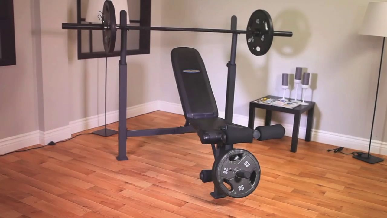Competitor Olympic Weight Bench with Leg Attachment product