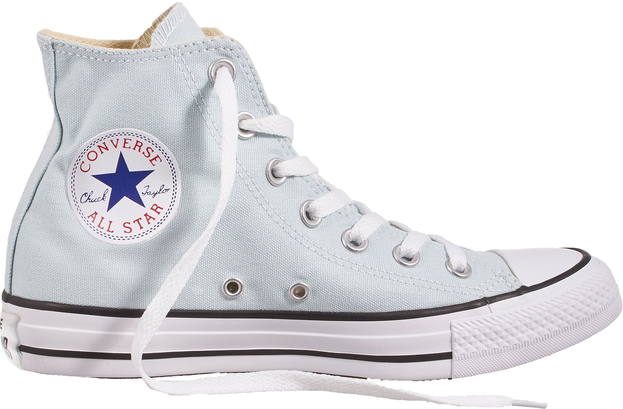 white high top converse tennis shoes