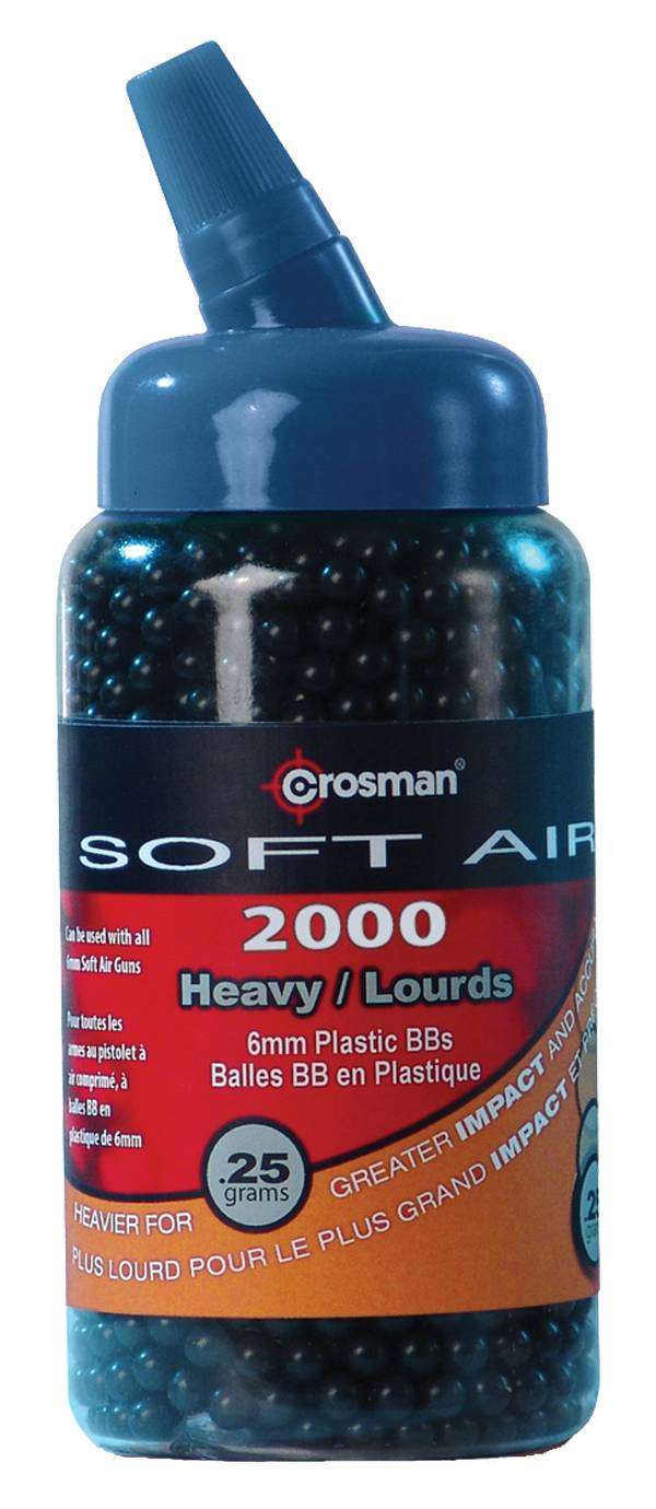Crosman .25G Super Heavy Airsoft BBs - 2000 Count product image