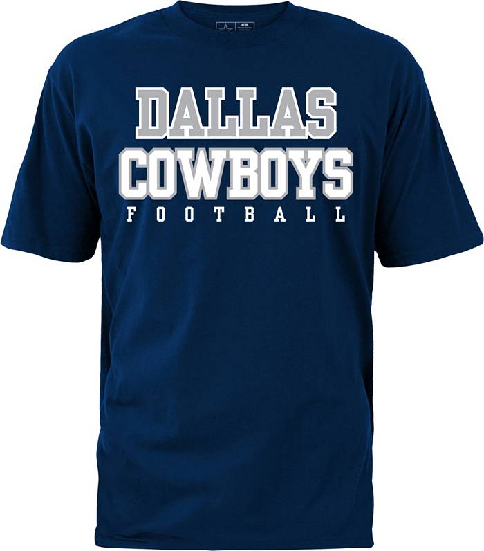 Dallas Cowboys Merchandising Men's Practice Navy T-Shirt
