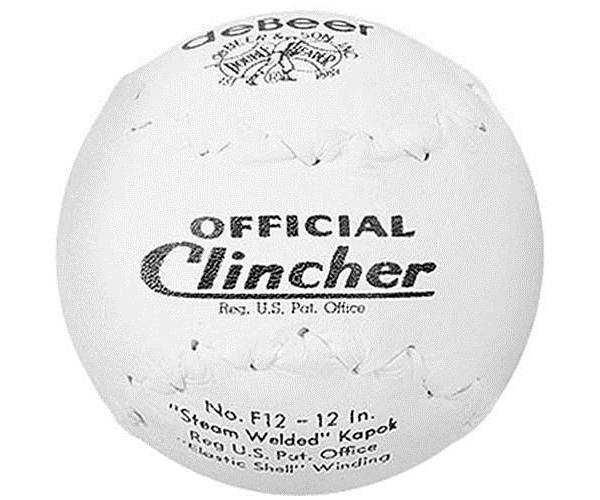 deBeer 12” Official Clincher Specialty Slow Pitch Softball