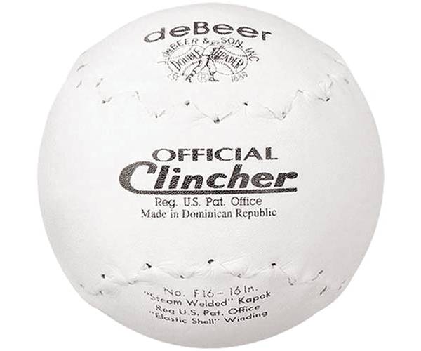 deBeer 16” Clincher Slow Pitch Softball