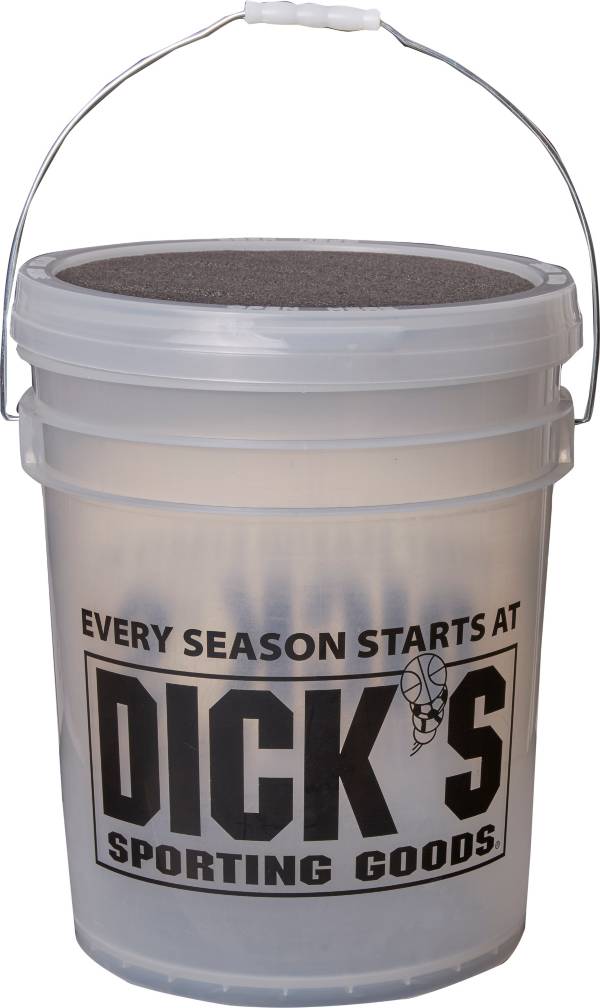 DICK'S Sporting Goods Bucket of 11'' Softballs - Dozen product image